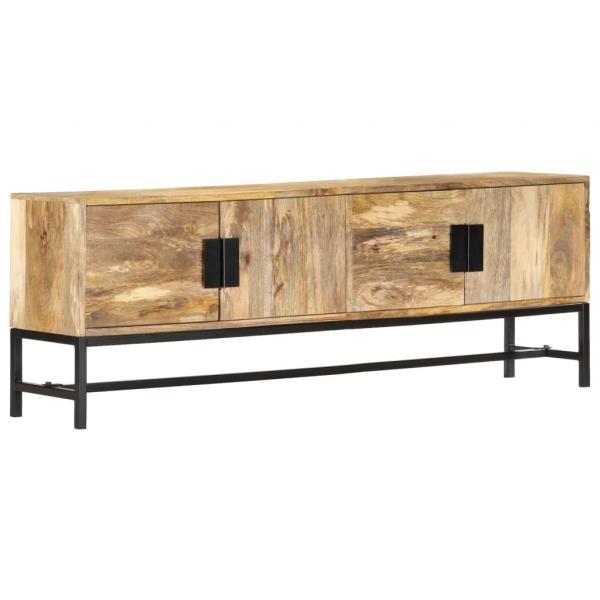 ARDEBO.de - TV-Schrank 140x30x50 cm Massivholz Mango