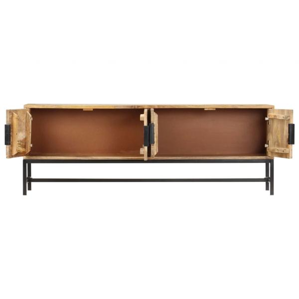 TV-Schrank 140x30x50 cm Massivholz Mango