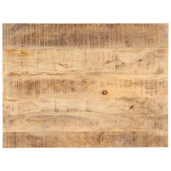 ARDEBO.de - Tischplatte Massivholz Mango 25-27 mm 70x60 cm