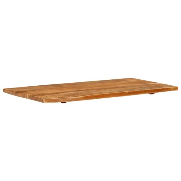 Badezimmer-Waschtischplatte Massivholz Akazie 100x52x2,5 cm