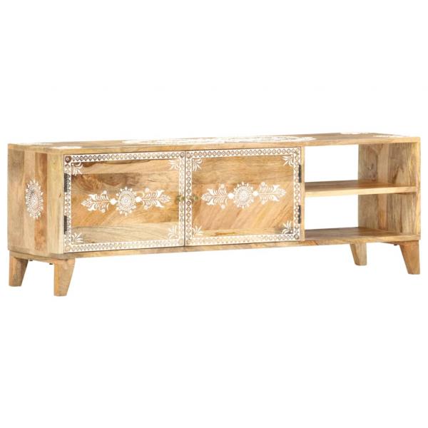 ARDEBO.de - TV-Schrank 120x30x40 cm Massivholz Mango