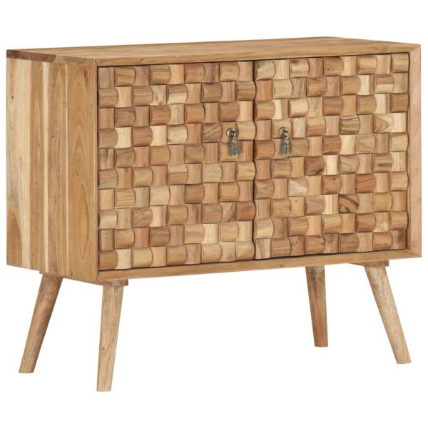 Sideboard 75 x 35 x 65 cm Massivholz Akazie