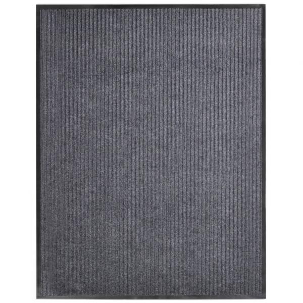 ARDEBO.de - Türmatte Grau 117x220 cm PVC