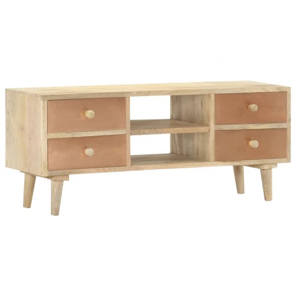 TV-Schrank 110×30×45 cm Mango Massivholz