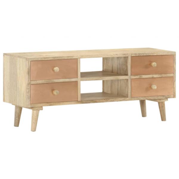 TV-Schrank 110×30×45 cm Mango Massivholz