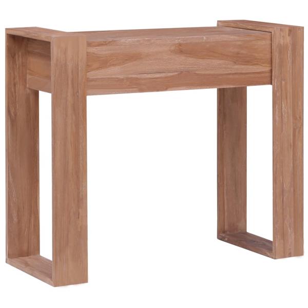 Konsolentisch 90x35x75 cm Teak Massivholz