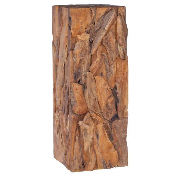 Beistelltisch 30x30x80 cm Massivholz Teak