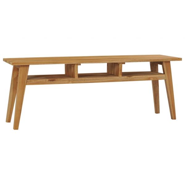 ARDEBO.de - TV-Schrank 120x35x45 cm Teak Massivholz