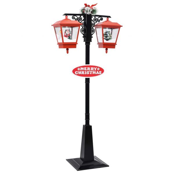 ARDEBO.de - Weihnachts-Straßenlampe mit Weihnachtsmann 81 x 40 x 188 cm PVC