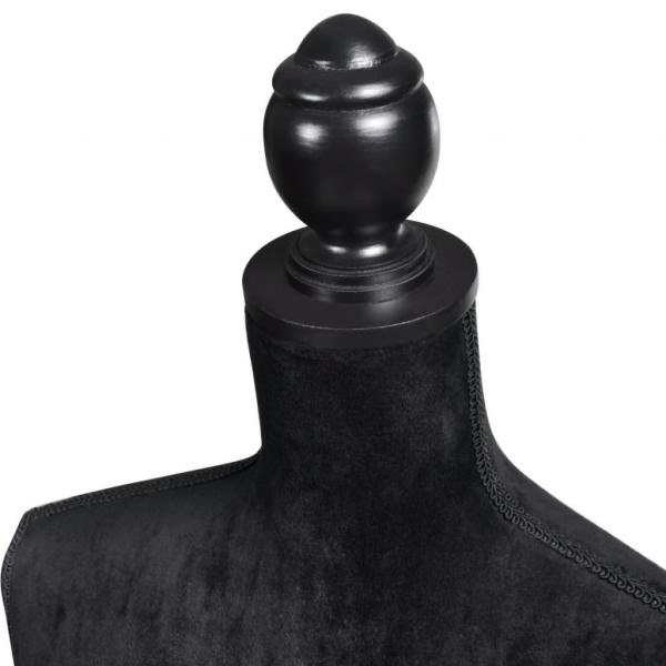 Damenbüste Schneiderpuppe Büste Torso Angezogen Mannequin Schwarz 