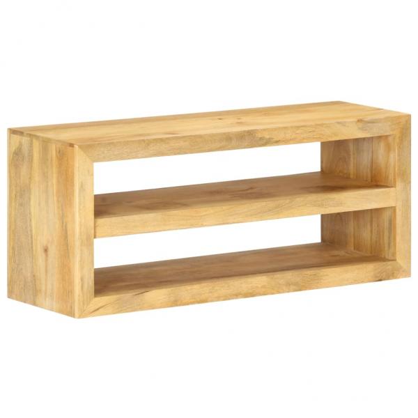 ARDEBO.de - TV-Schrank 107x35x45 cm Mango Massivholz