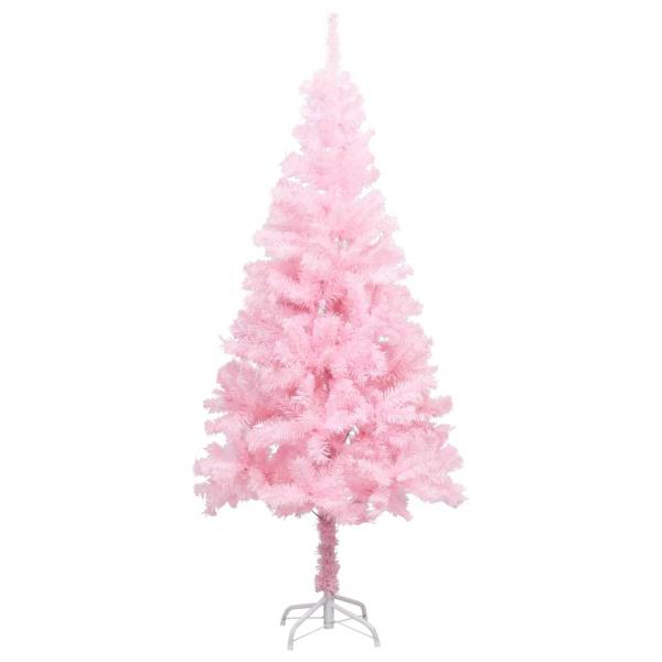 ARDEBO.de - Künstlicher Weihnachtsbaum mit Ständer Rosa 150 cm PVC