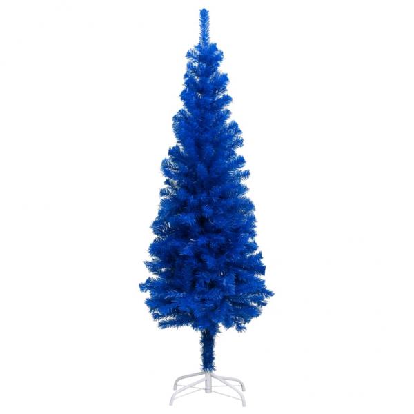 ARDEBO.de - Künstlicher Weihnachtsbaum mit Ständer Blau 180 cm PVC