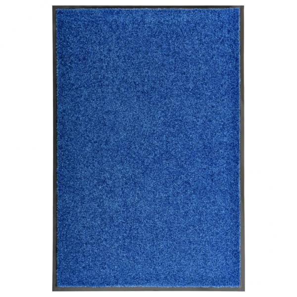 ARDEBO.de - Fußmatte Waschbar Blau 60x90 cm