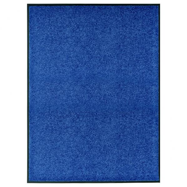 ARDEBO.de - Fußmatte Waschbar Blau 90x120 cm