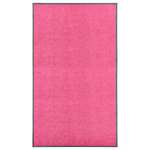 ARDEBO.de - Fußmatte Waschbar Rosa 90x150 cm 