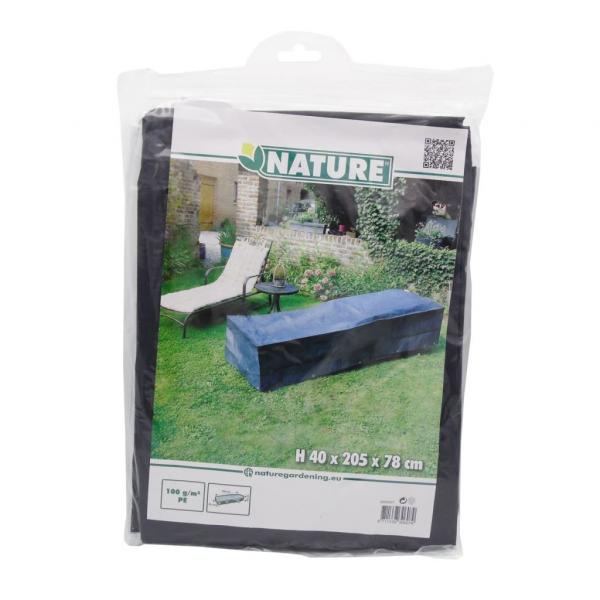 Nature Gartenmöbel-Abdeckung für Liegen 205x78x40 cm 