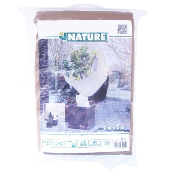 Nature Frostschutzflies Hülle 60 g/m² Beige 2×5 m