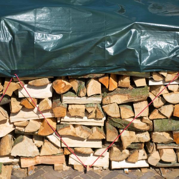 ARDEBO.de - Nature Holzplane 2x8 m PE Grün 6072413