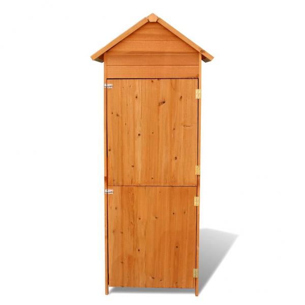 Gartenschrank Braun 42,5x64x190 cm