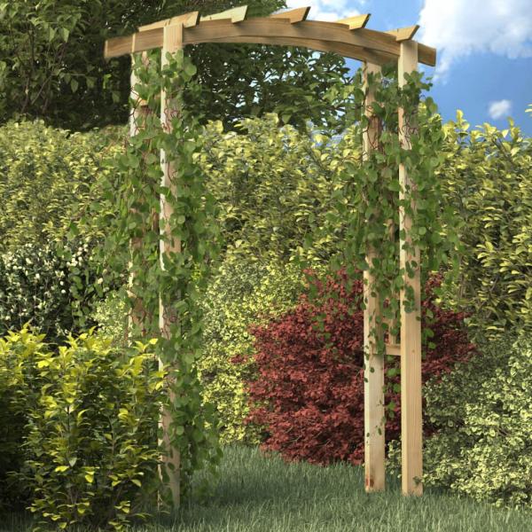 ARDEBO.de - Gartenbogen 150x60x210 cm Holz