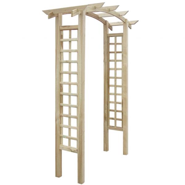 Gartenbogen 150x60x210 cm Holz