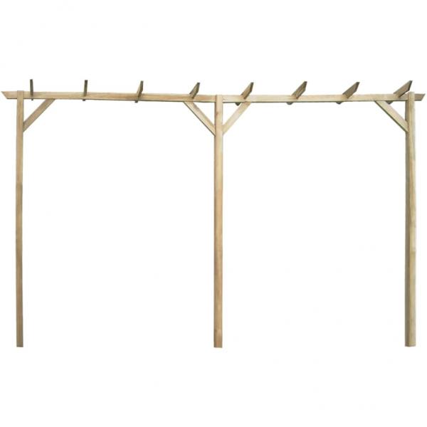 Gartenpergola 410x40x203 cm Holz