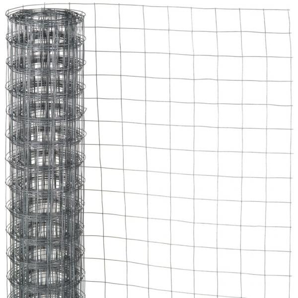 ARDEBO.de - Nature Maschendraht Viereckgeflecht 0,5x5 m 13 mm verzinkter Stahl