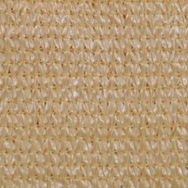 Sonnensegel HDPE Dreieckig 3,6x3,6x3,6 m Beige