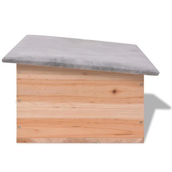 Igelhaus 45x33x22 cm Holz