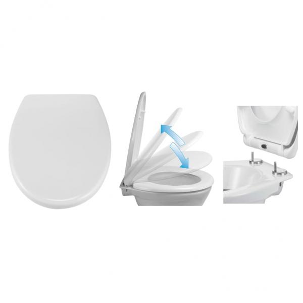 ARDEBO.de - HI Toilettensitz mit Quick-Release und Soft-Close