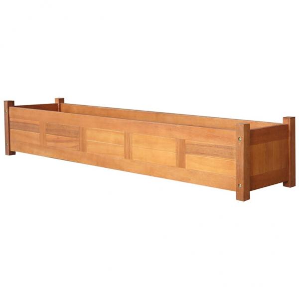 ARDEBO.de - Garten-Hochbeet Akazienholz 150x30x25 cm