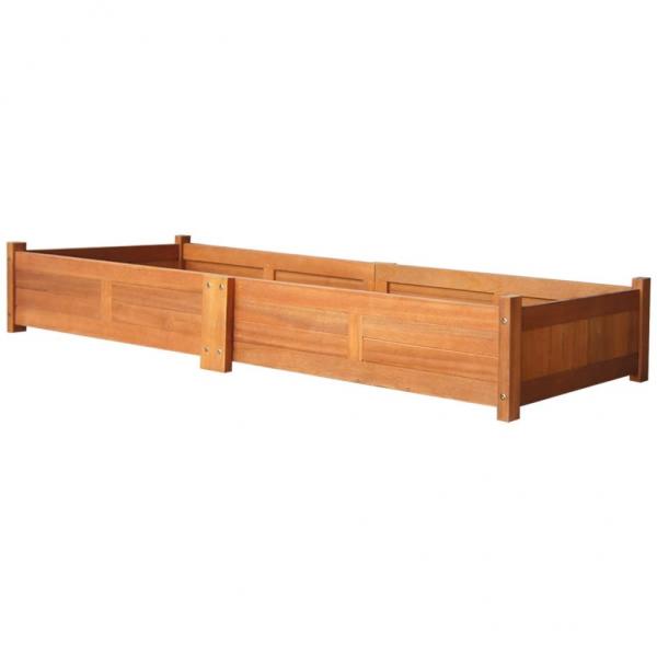 ARDEBO.de - Garten-Hochbeet Akazienholz 200x50x25 cm