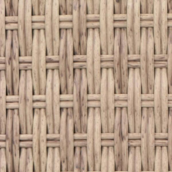 Outdoor-Sonneninsel Poly Rattan Beige