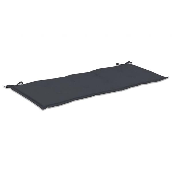 Gartenbank-Auflage Anthrazit 120x50x3 cm Oxford-Gewebe