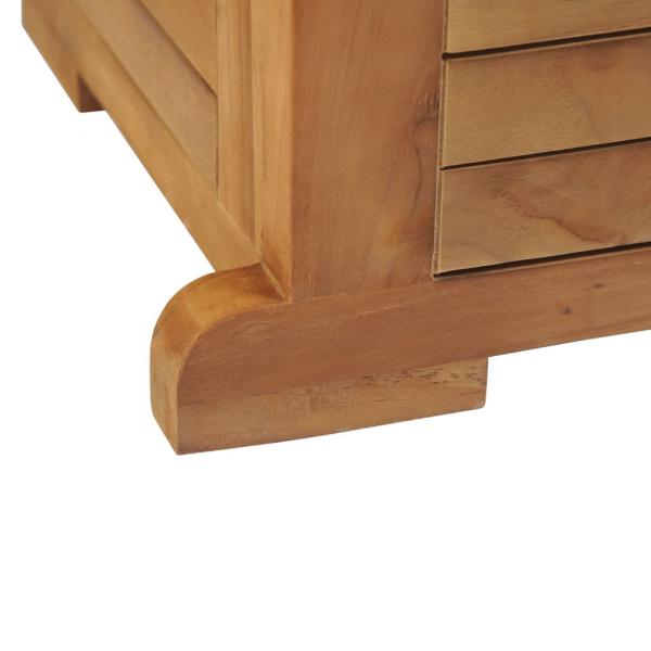 Klappbarer Bartisch 155x53x105 cm Teak Massiv