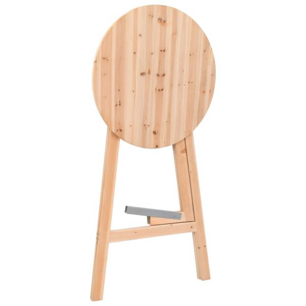 Klappbarer Bartisch 78 cm Tannenholz