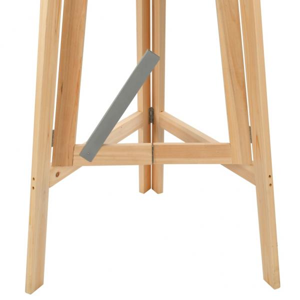 Klappbarer Bartisch 78 cm Tannenholz