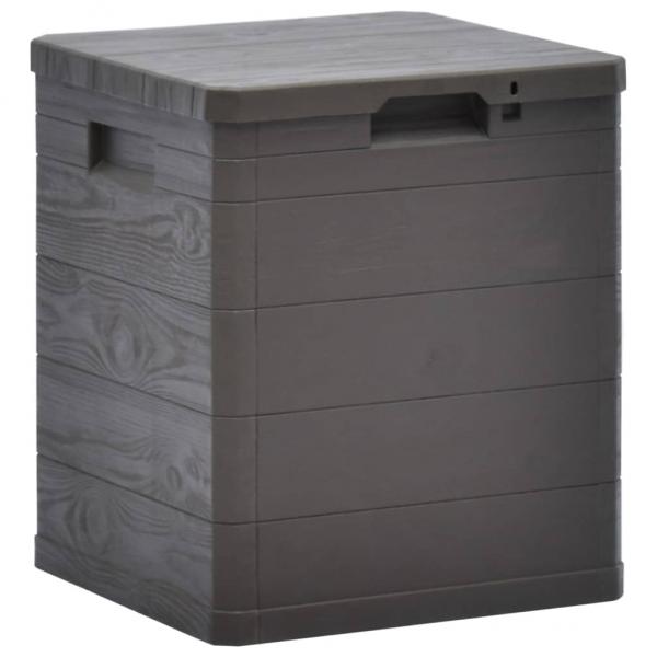 ARDEBO.de - Garten-Aufbewahrungsbox 90 L Braun