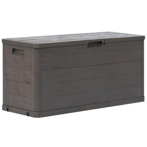 ARDEBO.de - Garten-Aufbewahrungsbox 280 L Braun