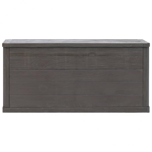 Garten-Aufbewahrungsbox 280 L Braun