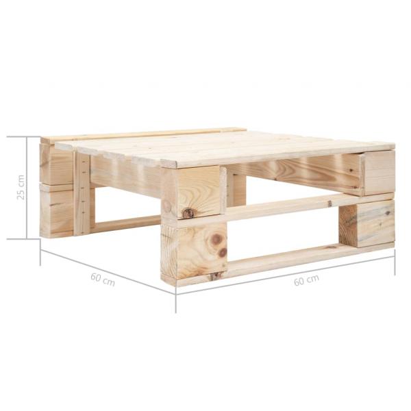 Outdoor-Ottomane Paletten Holz