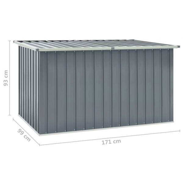 Gartenbox Grau 171x99x93 cm