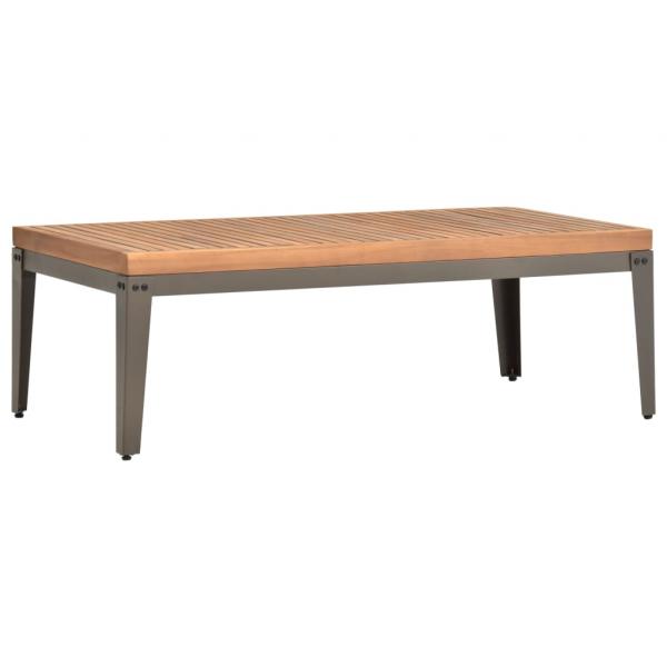 ARDEBO.de - Garten-Couchtisch 110x55x36 cm Massivholz Akazie