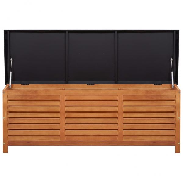 Gartenbox 150x50x55 cm Eukalyptus Massivholz