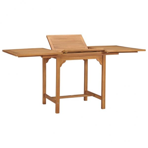 ARDEBO.de - Gartentisch Ausziehbar (110-160)x80x75 cm Massivholz Teak