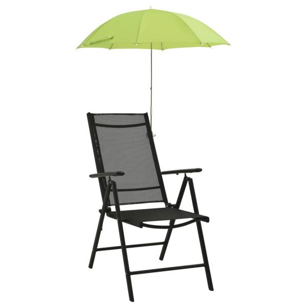 ARDEBO.de - Sonnenschirme für Campingstühle 2 Stk. Grün 105 cm