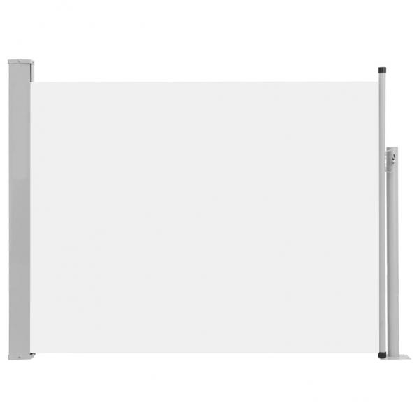 Ausziehbare Seitenmarkise 140×500 cm Creme