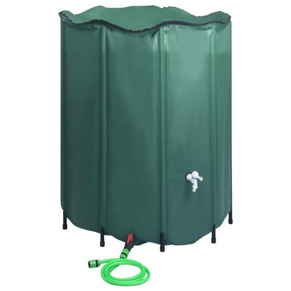 ARDEBO.de - Regenwassertank Faltbar mit Hahn 1000 L