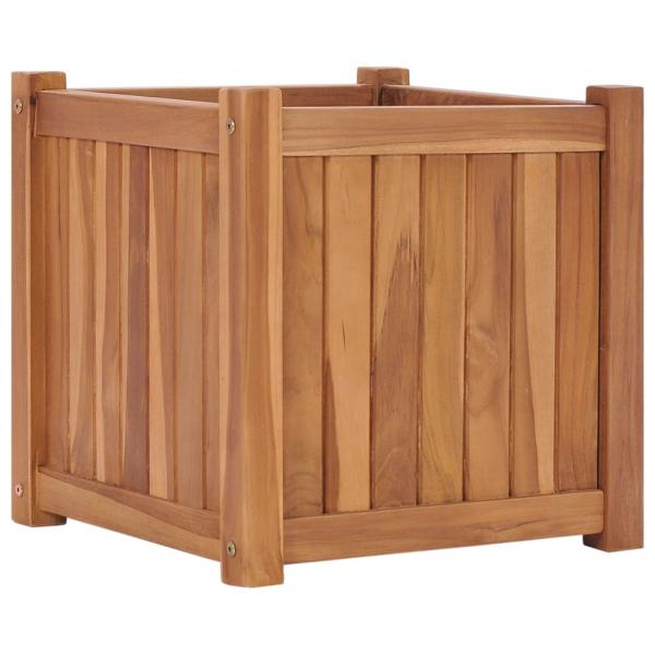 ARDEBO.de - Hochbeet 40x40x40 cm Massivholz Teak